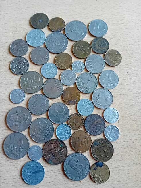 Monety z czasów PRL i zagraniczne