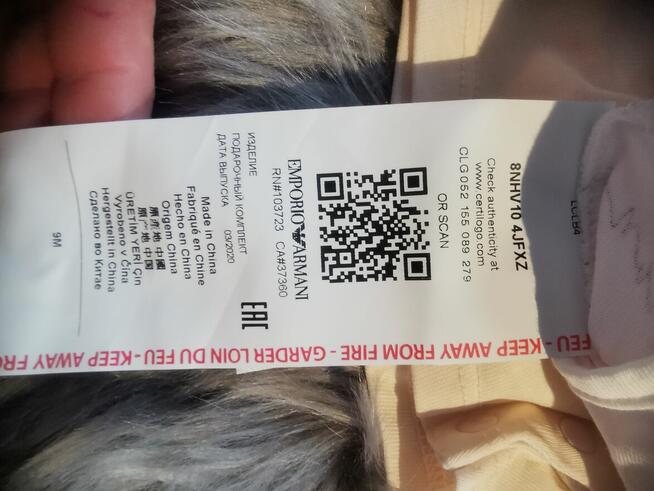 Komplet Emporio Armani