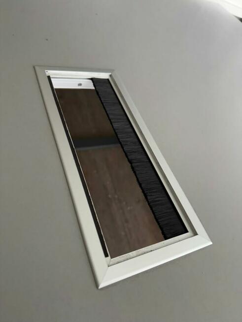 Biurko szare OGI 120x80 biurka stoły do biur domu