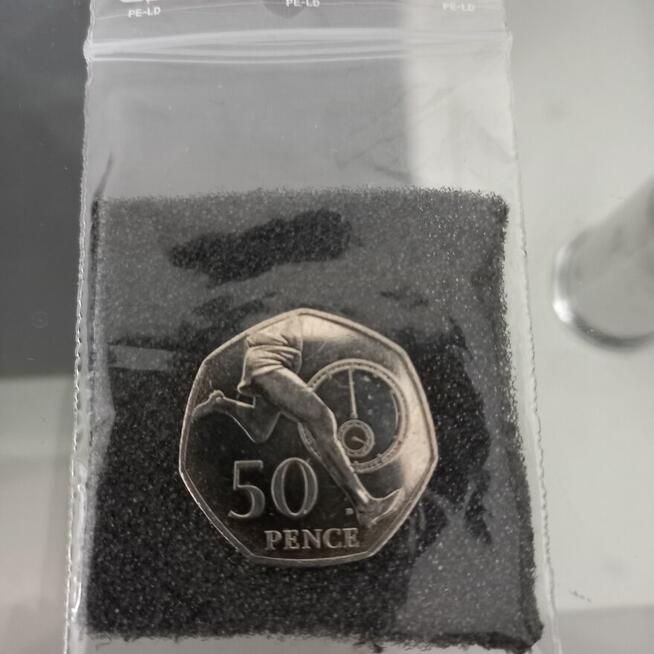 50 PENCE Sir Roger Bannister, James Butler designer