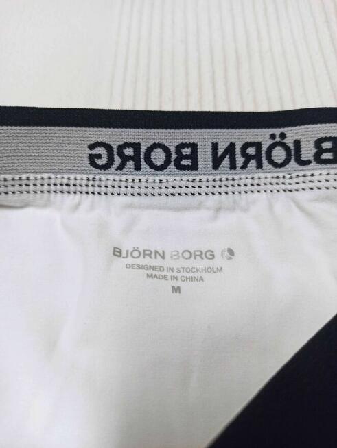 Białe slipy Bjorn Borg roz M bielizna męska majtki gacie