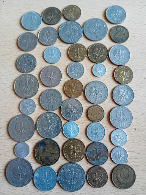 Monety z czasów PRL i zagraniczne