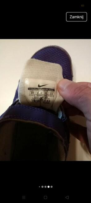 Buty sportowe dziewczęce Nike