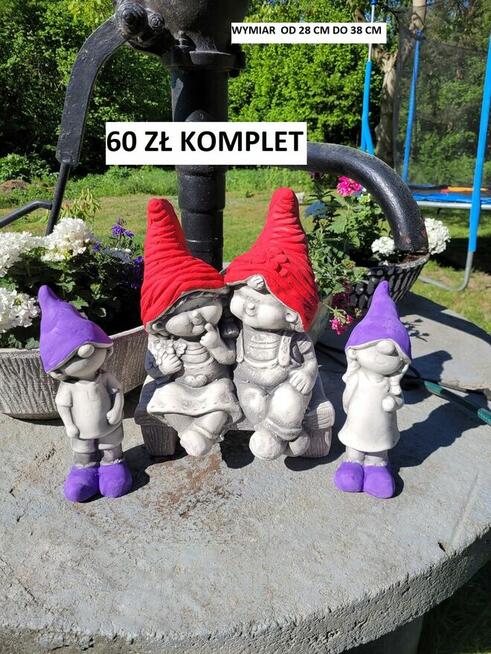 figurki ogrodowe krasnal ogrodowy skrzat dekoracja ogród