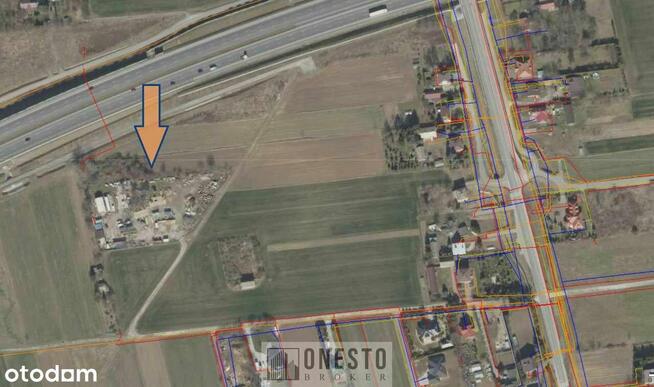 Działka usługowa, Cena do negocjacji, Snopków