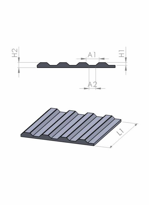 Wypełnienia blach kontenera izolacja kliny, panele
