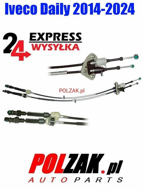 2 linki zmiany biegów skrzyni Iveco Daily 2.3 3.0 2014-2025