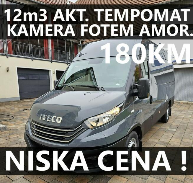 Iveco Daily 35S18A8H V 12m3 176KM Kamera Akt.Tempo. Komfort. Fotel Od ręki2078 zł