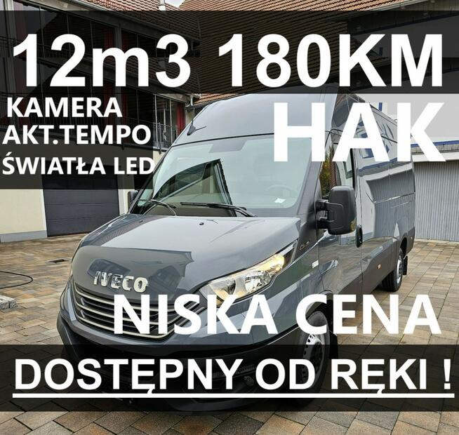 Iveco Daily 35S18A8H V 12m3 176KM Kamera Drzwi270st Akt.Tempo. Komfort. Fotel Od ręki2055 zł