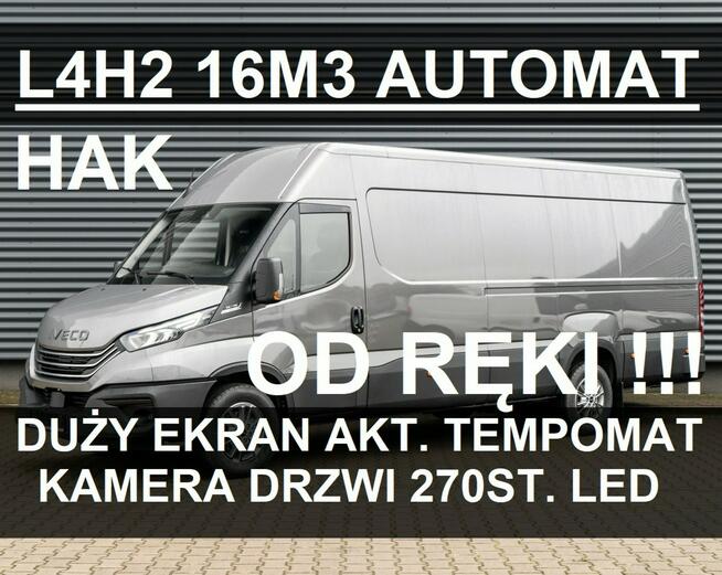 Iveco Daily 35S18A8H V 16m3 L4H2 176KM Kamera Akt.Tempo. Komfort. Fotel Od ręki 2065 zł