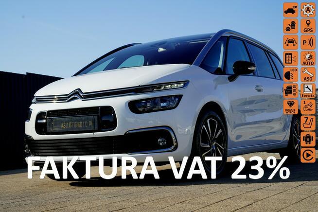 Citroen C4 SpaceTourer SHINE nawi sam parkuje SKÓRA kamera automat-8 BLIS el.klapa 7 foteli