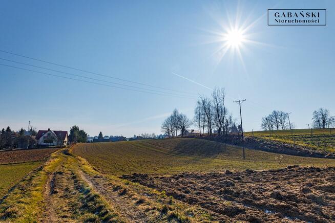 Działka budowlana Łękawica gm. Skrzyszów