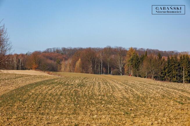 Działka budowlana Łękawica gm. Skrzyszów