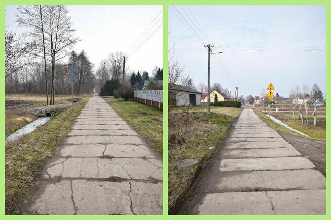 Działka budowlana (WZ) wszystkie media.