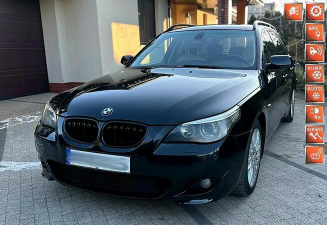 BMW e60 530d 218km m54 Kombi M-Pakiet Dobrze Wyposażon B.Ladna Opłcona