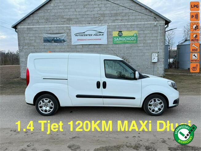 Fiat Doblo Maxi długi 1.4Tjet 120KM   z Nowym LPG przebieg 85 tys km