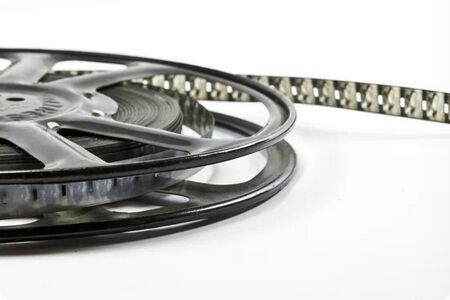 Przegrywanie szpul taśm szpulowych 8 mm 16 mm celuloidowych