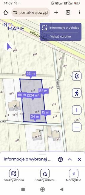 Działki budowlane Tokary - Płock