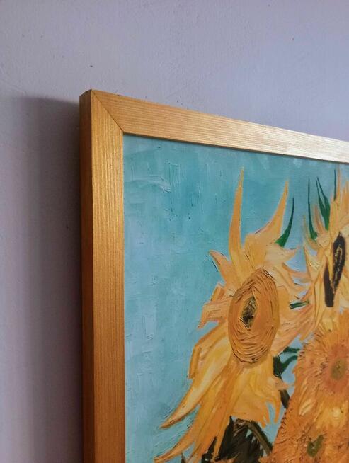 Obraz na płótnie - Słoneczniki, Vincent van Gogh, 50x70cm