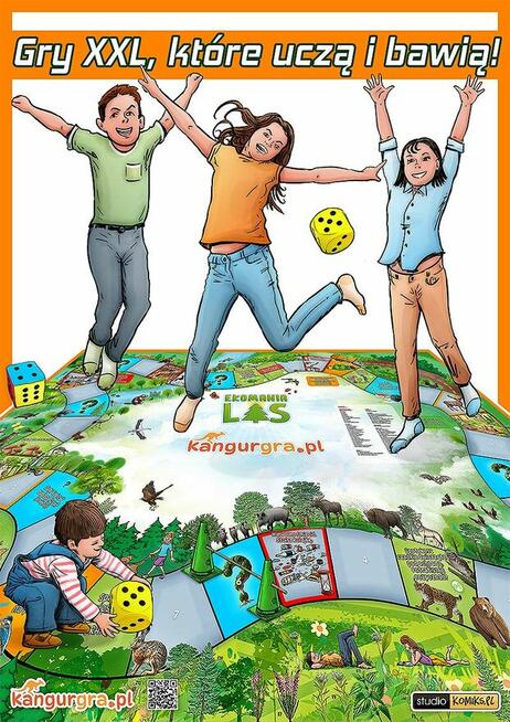 EKOMANIA LAS eko GRA XXL dla DZIECI duży format