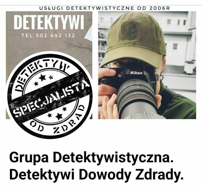 Detektyw Mazowieckie. Detektywi Mazowieckie.