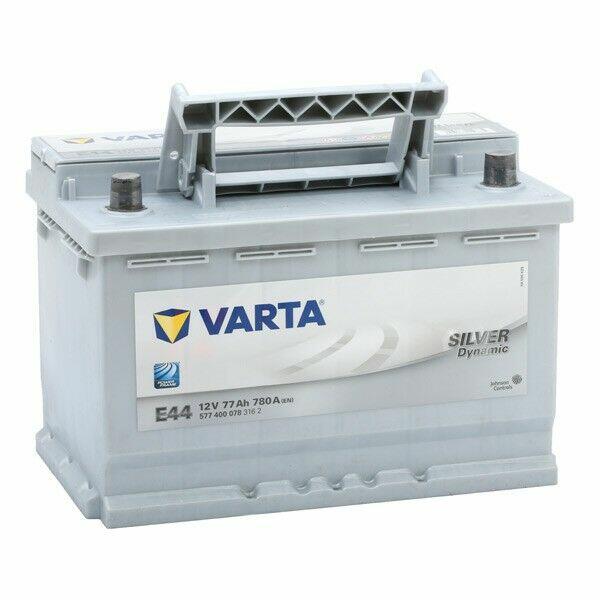 AKUMULATOR VARTA E44 77AH 780A EN PRAWY PLUS