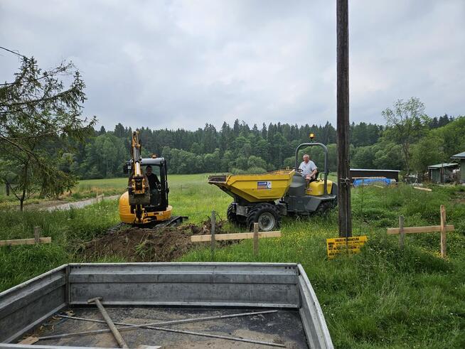 Wynajem mini koparki JCB 8030