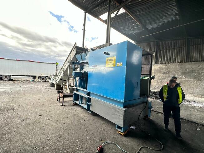 Shredder Rębak Rozdrabniacz Kruszarka DTR + taśmy transporto