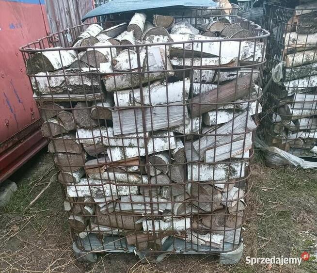 Opał drewno sezonowane 2 lata brzozowe możliwy transport