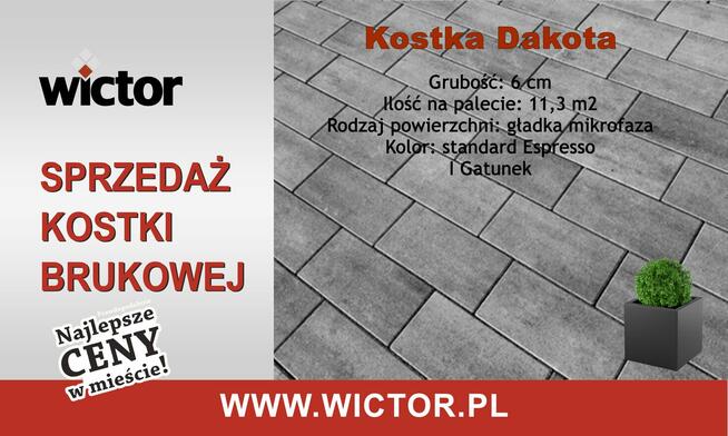 Kostka brukowa Dakota Espresso KOST-BET - sprzedaż kostki