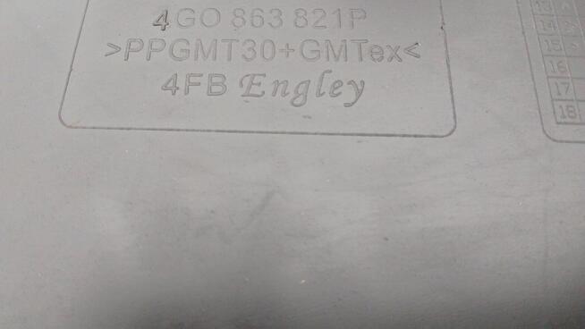 Osłona płyta dolna silnika Audi A6 C7 A7 4G