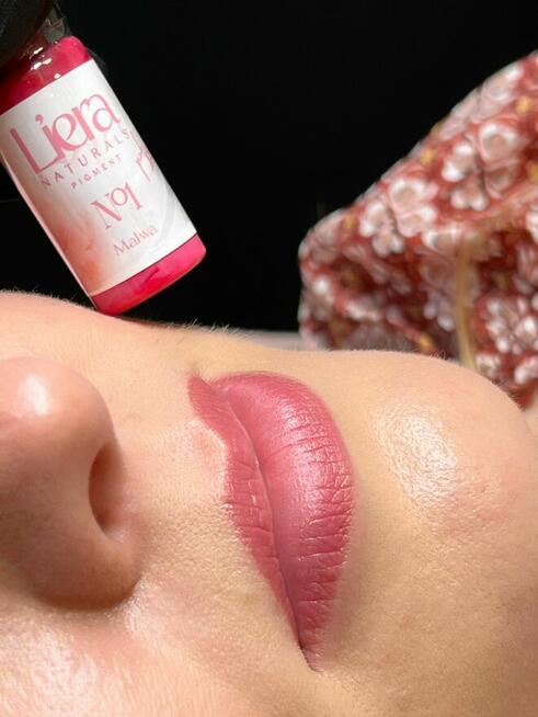 Rewelacyjne pigmenty do makijażu permanentnego LIERA