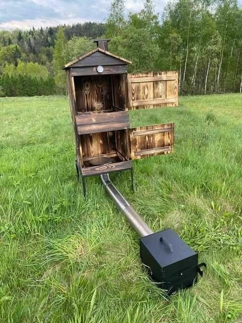 WĘDZARNIA DREWNIANA ogrodowa xxl PALENISKO impregnacja