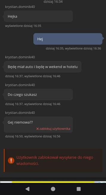 Pana z autem na weekend