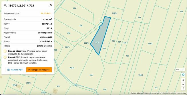 Na sprzedaż: 5 działek gruntowych w Żeglcach