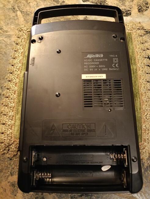 Magnetofon Kasetowy Vintage Reporterski