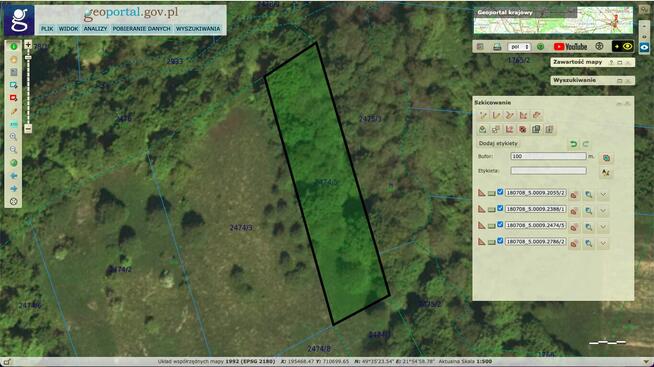 Na sprzedaż: 4 działek gruntowych w Łazy