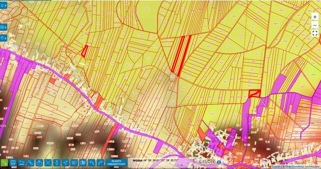 Na sprzedaż: 5 działek gruntowych w Żeglcach