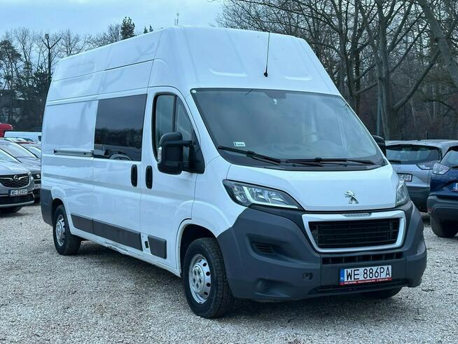 Peugeot Boxer 2.0 BlueHDI 130km, Doka 6os. Salon PL, 43tyś km!!! FV23%