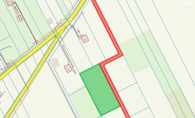 Działka budowlana Pryszczowa Góra gm. Niemce