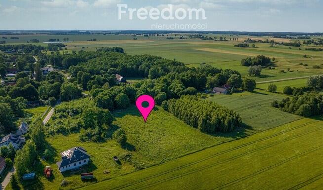 Działka z wydanymi warunkami zabudowy na dom