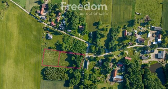 Działka z wydanymi warunkami zabudowy na dom