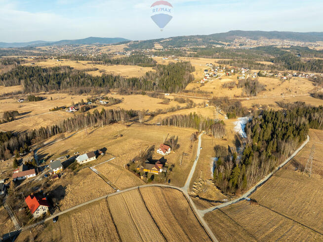 Działka budowlana Wysoka gm. Jordanów