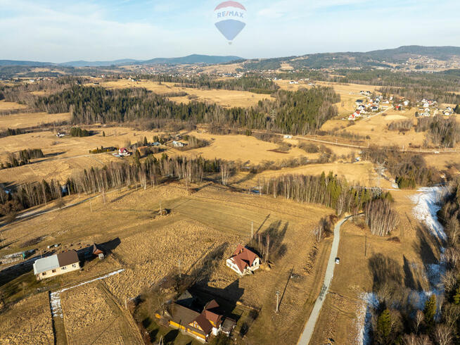 Działka budowlana Wysoka gm. Jordanów