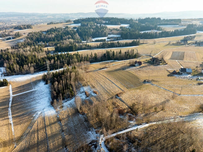 Działka budowlana Wysoka gm. Jordanów