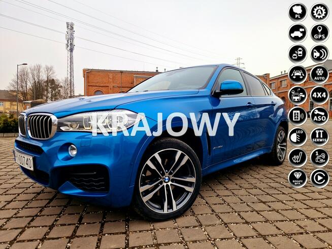 BMW X6 Salon Polska.  M-Pakiet.