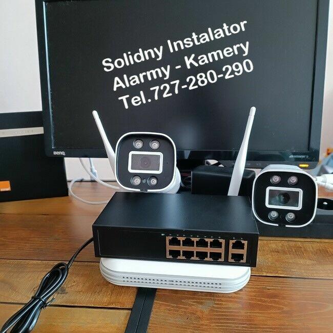 Montaż kamer, serwis kamer, naprawa kamer, instalacja kamer.