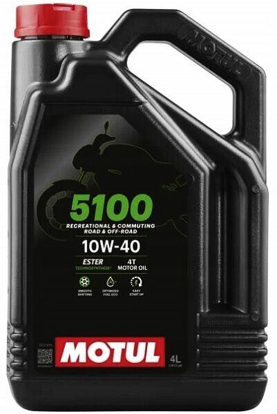 MOTUL 5100 ESTER 10W40 4L 10W-40 KATOWICE