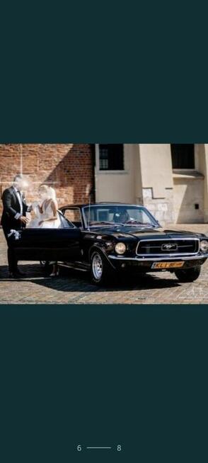 Samochód do ślubu. Mustang do ślubu