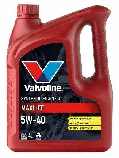 VALVOLINE MAXLIFE 5W40 4L 5W-40 KATOWICE